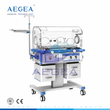 AG-IIR003 four silent medical used castors hospital medical baby neonatal incubator manufacturers